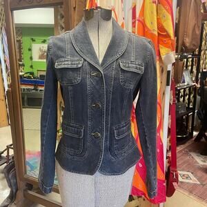Women's Black Denim Jacket